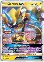 86/214 Zeraora GX GX - Ultra Rare - Lost Thunder (LOT)