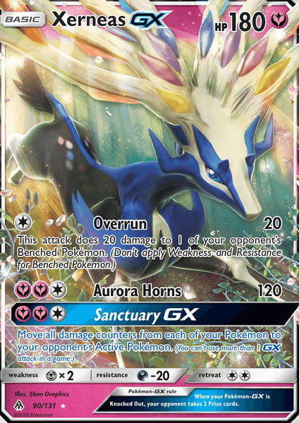 90/131 Xerneas GX - Ultra Rare - Forbidden Light (FLI)