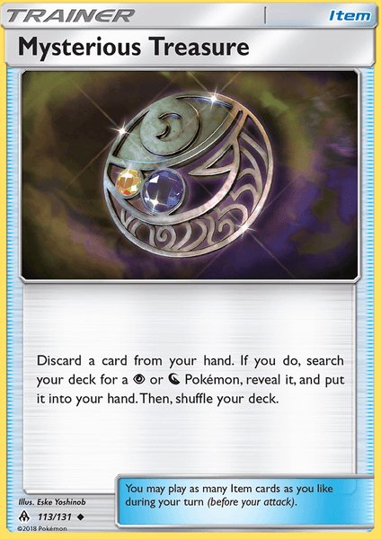 113/131 Mysterious Treasure - Uncommon - Forbidden Light (FLI)