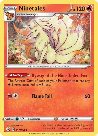 31/264 - Ninetales - Uncommon