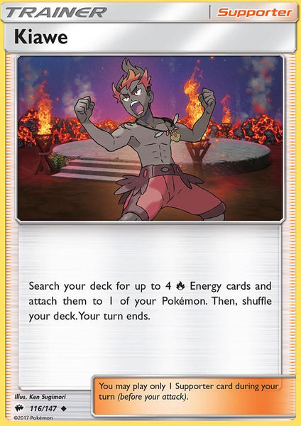 116/147 Kiawe - Uncommon - Burning Shadows (BUS)