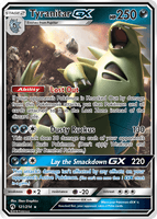 121/214 Tyranitar GX - Ultra Rare - Lost Thunder (LOT)