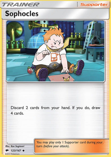 123/147 Sophocles - Uncommon - Burning Shadows (BUS)