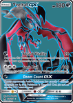 124/131 Yveltal GX - Full Art Ultra Rare - Forbidden Light (FLI)