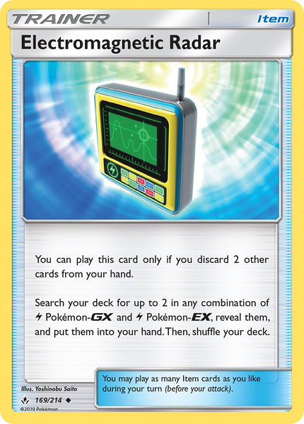 169/214 Electromagnetic Radar - Uncommon - Unbroken Bonds (UNB)