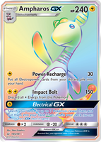 185/181 Ampharos GX - Hyper Rare - Team Up (TEU)