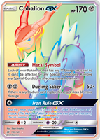 189/181 Cobalion GX - Hyper Rare - Team Up (TEU)