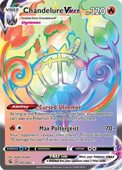 265/264 - Chandelure VMAX - Hyper Rare