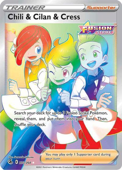 273/264 - Chili & Cilan & Cress - Hyper Rare