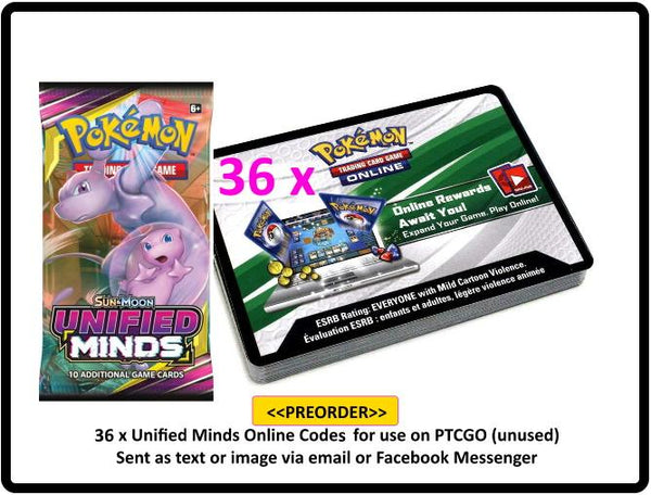 Unified Minds Online Codes x 36