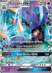 57/145 Toxapex GX - Ultra Rare - Guardians Rising