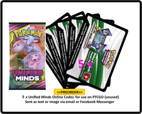 Unified Minds Online Codes x 5