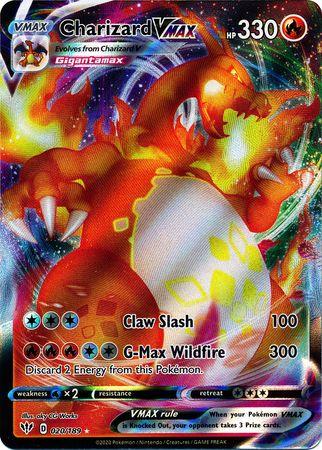 20/189 Charizard VMAX - Ultra Rare - Darkness Ablaze (DAA)
