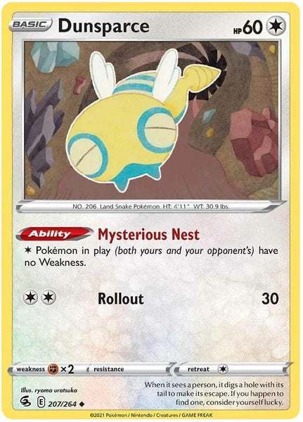 207/264 - Dunsparce - Uncommon