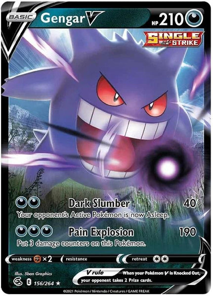 156/264 - Gengar V - Ultra Rare