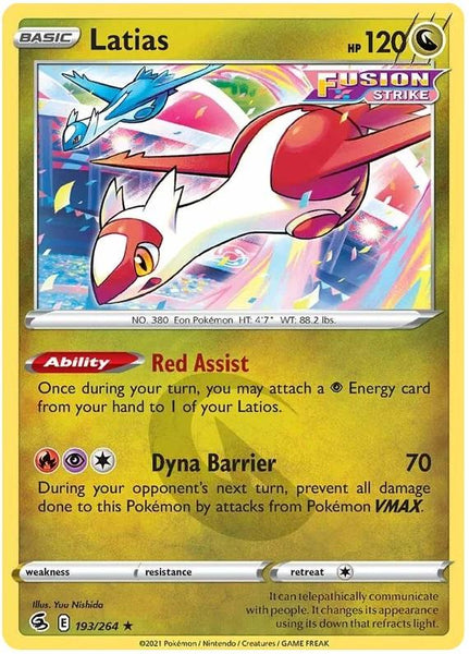 193/264 - Latias - Rare