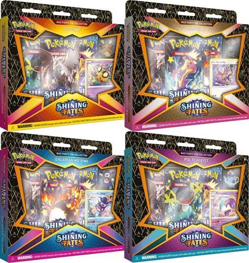 Shining Fates Mad Party Pin Collection