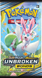 SM10 Unbroken Bonds - Booster Box (Factory Sealed) - Contains 36 Booster Packs
