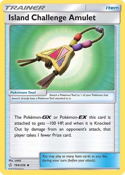 194/236 Island Challenge Amulet - Uncommon - Cosmic Eclipse (CEC)