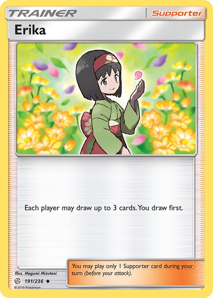 191/236 Erika - Uncommon - Cosmic Eclipse (CEC)