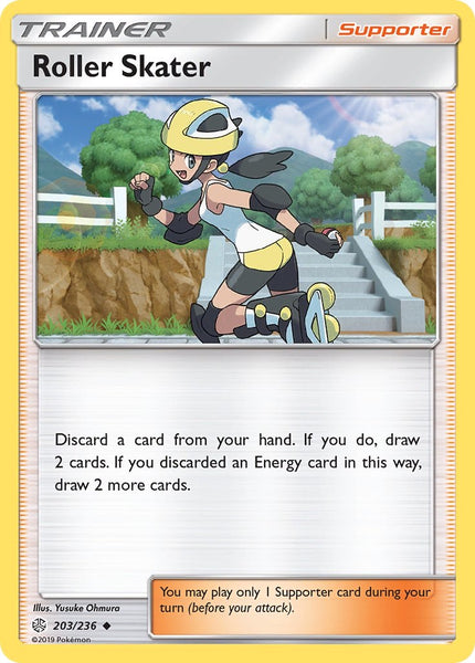 203/236 Roller Skater - Uncommon - Cosmic Eclipse (CEC)