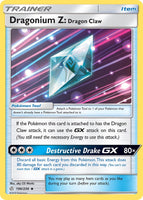 190/236 Dragonium Z: Dragon Claw - Uncommon - Cosmic Eclipse (CEC)